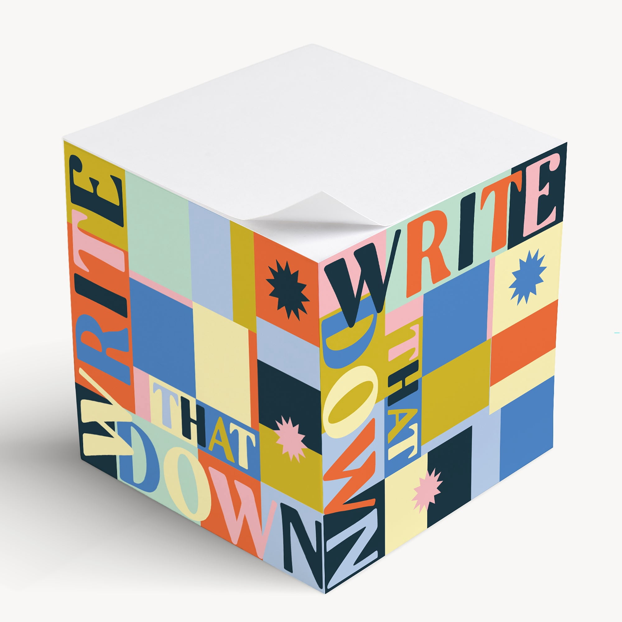 Personalization Mall Bold Write That Down Note Cube - Walmart.com