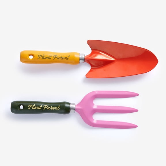 Personalization Mall Color Block Plant Parent Garden Tool Set