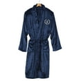 thumbnail image 1 of Personalization Mall Embroidered Classic Comfort Luxury Fleece Robe, Navy, 1 of 1