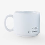 Personalization Mall Hello Gorgeous Espresso Stackable Mug