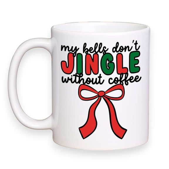 Personalization Mall My Bells Don't Jingle 11 oz. Coffee Mug, White