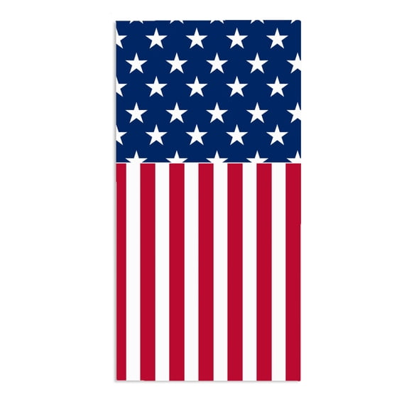 Personalization Mall Red, White & Blue 30x60 Beach Towel