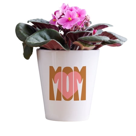 Personalization Mall Retro Mom Mini Flower Pot