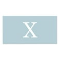 thumbnail image 1 of Personalization Mall Simple Initial 30x60 Beach Towel, Powder Blue, 1 of 4