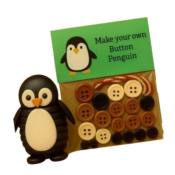 Personalize Button Art Set Beginner Friendly Craft Activity With All Necessary Tool for Home Decoration Button Craft Set