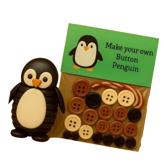 Personalize Button Art Set Beginner Friendly Craft Activity With All Necessary Tool for Home Decoration Button Set