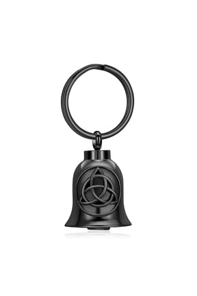 Personalize Circle of Life Kate Knot Print Ringing Bell Urn Pendant Memory Keyring for Cremation Ashes Holder Memorial Jewelry Keychain