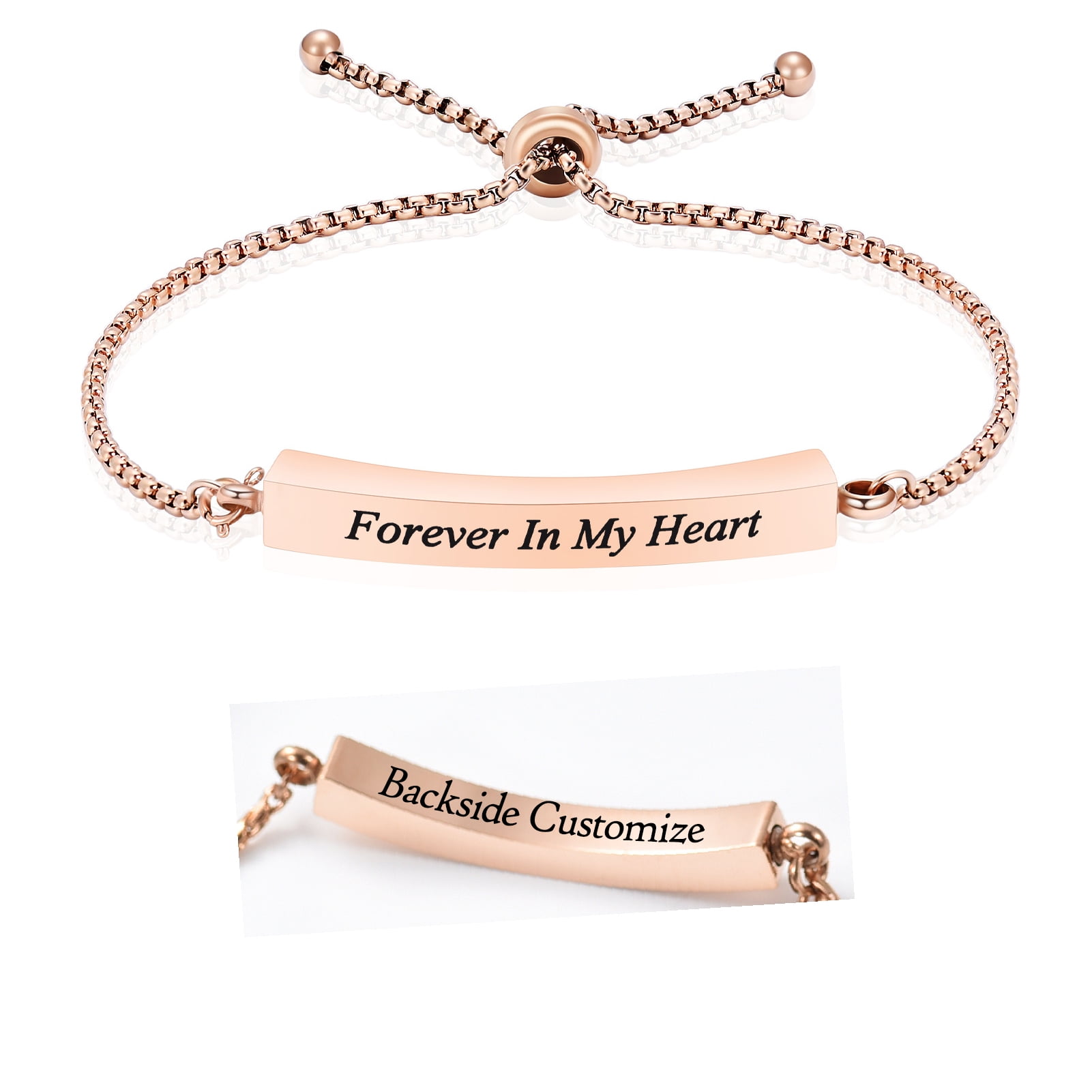 Personalize Cremation Bracelet Adjustable Urn Bracelet for Ashes for ...