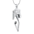 thumbnail image 1 of Personalize Excavator Urn Pendants with Chain Cremation Jewelry for Ashes Urn Necklace for Ashes of Loved One Memorial Jewelry, 1 of 5