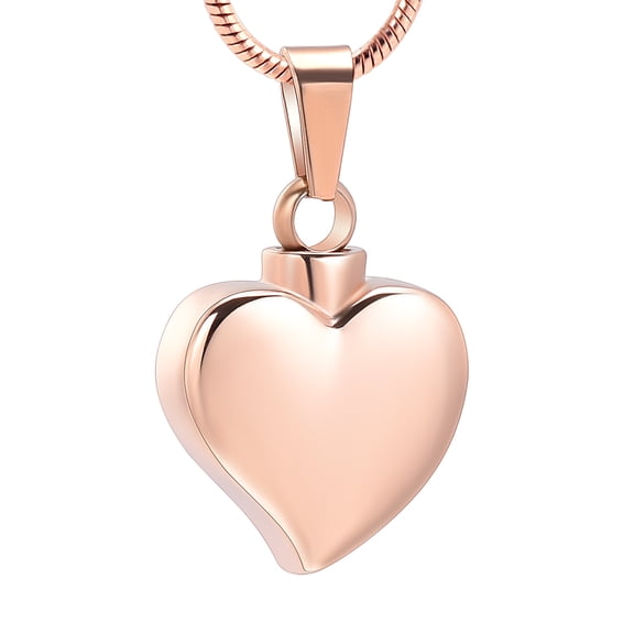 Personalize Heart Necklace Urns for Cremation Ashes Urn Necklace Lockets for Human Pet Ashes Holder Memorial Jewelry