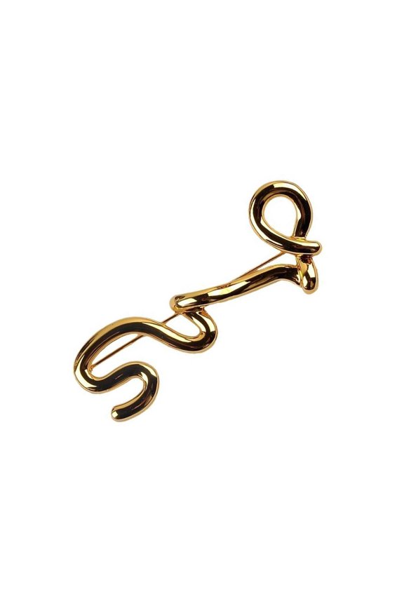 Personalize Letter Brooch Pin To Highlight Your Distinctive Styles Suitable for Diverses Occasions and Sturdy Use