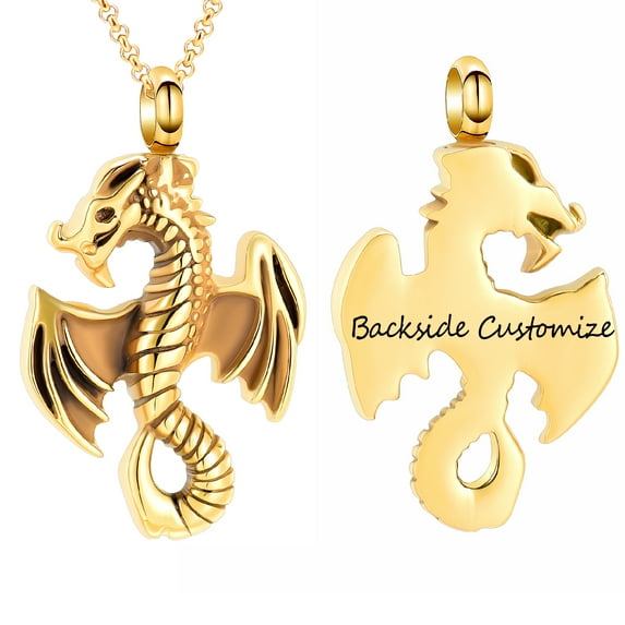 Personalize Seahorse Cremation Jewelry Memorial Necklace Cremation Urn Necklace for Ashes Urn Keepsake with Gift Box