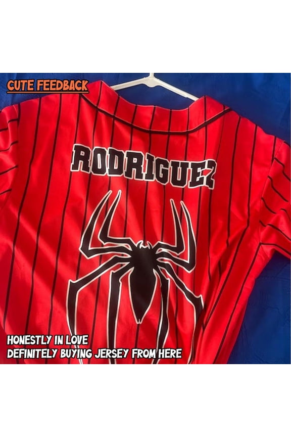 Personalize Spiderman Striped Disney Baseball Jersey - Wondermento