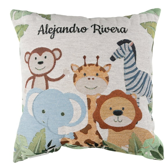 17x17 Woven Pillow, Walmart Custom, Name Personalization, Adult, Teen Tween, Unisex, Adult, Teen.