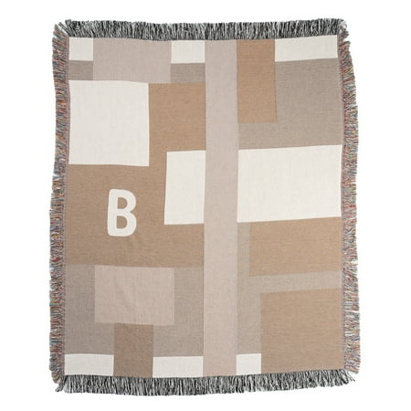 Customizable Woven Throw, 50x60, 100% Cotton, Unisex, Adult, Teen, Seniors, Machine Washable, 2.1lbs.