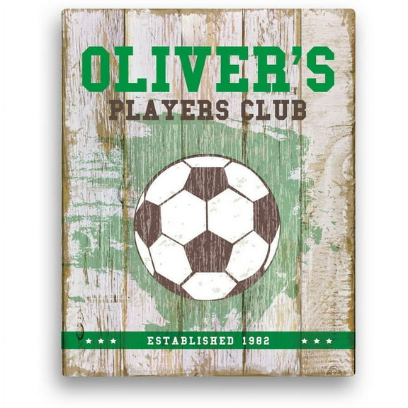 Personalized 11" x 14" Sports Canvas Available In Different Sports