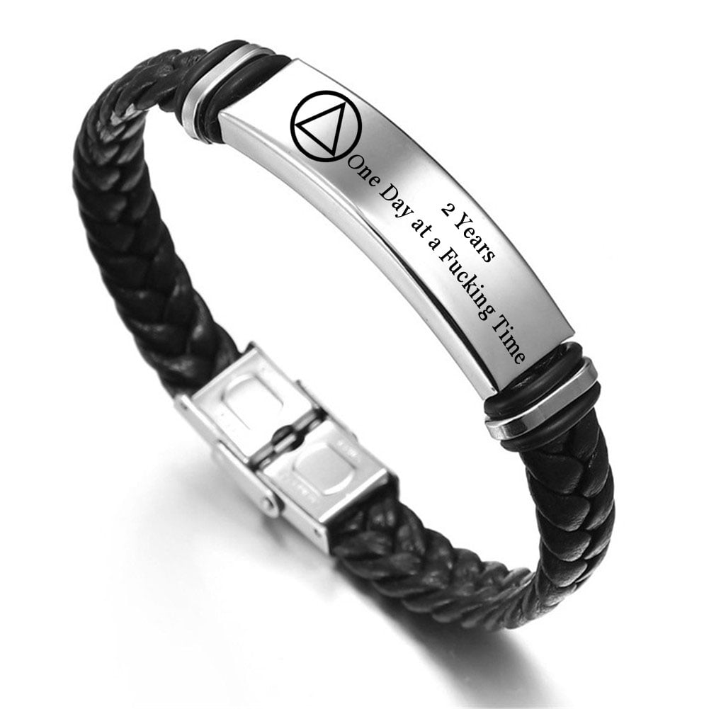 Personalized 2 Years Sobriety Anniversary Gifts for Men Women Young ...