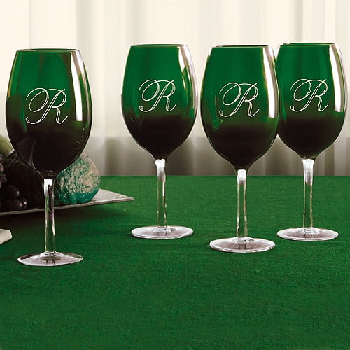 Personalized Wine Glasses - Set of 4