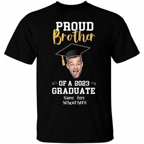Personalized 2023 Graduation Gifts Tshirt, Custom Class of 2023 T-Shirt for Men