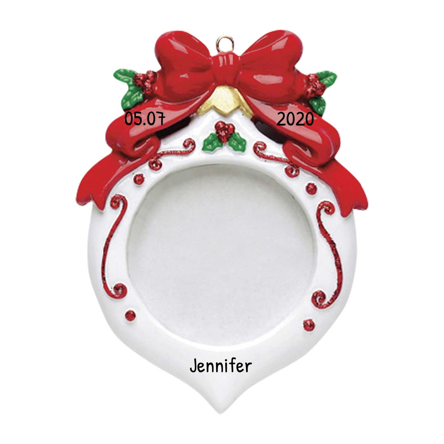 Personalized 2023 Photo Ornaments for Christmas Tree Photo Ornament Frame, Photo Frame