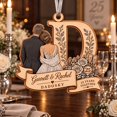 Personalized 25th Anniversary Couple Wooden Ornament - Walmart.com