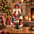 Cosyom Name Personalized 3 Layer Nutcracker Wooden Block Christmas Name Plaque for ...