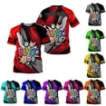 thumbnail image 1 of Personalized 3D BINGO Shirt with Name, Custom Bingo game Shirts for Team, Men Women unisex 3D shirt (Teal, 3XL), 1 of 11