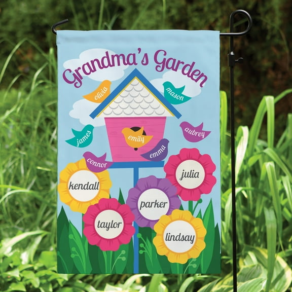 Personalized A Garden For Her Garden Flag