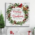 thumbnail image 1 of Personalized A Merry Little Christmas Canvas Print, 1 of 2