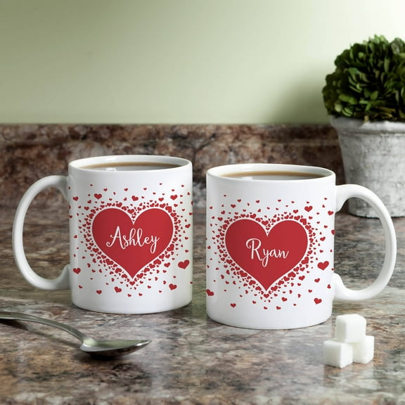 Personalized A Million Hearts Mug