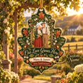 Personalized Acrylic Ornament 41st Anniversary Garden Couple Keepsake ...