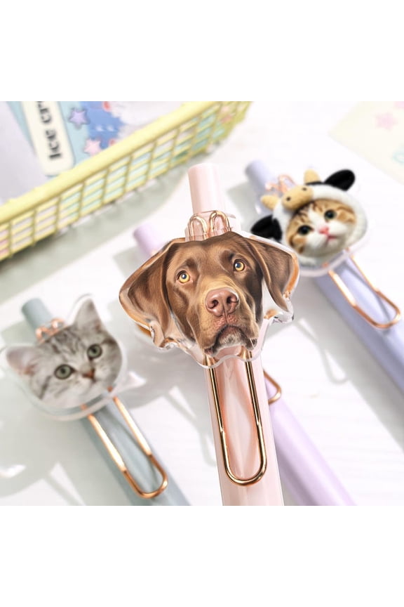Personalized Acrylic Pen Charm | Custom Name Keychain | Cute Stationery Accessory | Gift for Students & Teachers