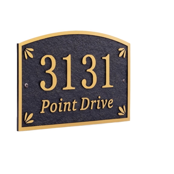 Personalized Address Plaque Custom House Number Sign Address Signs for Houses Indoor/Outdoor Use