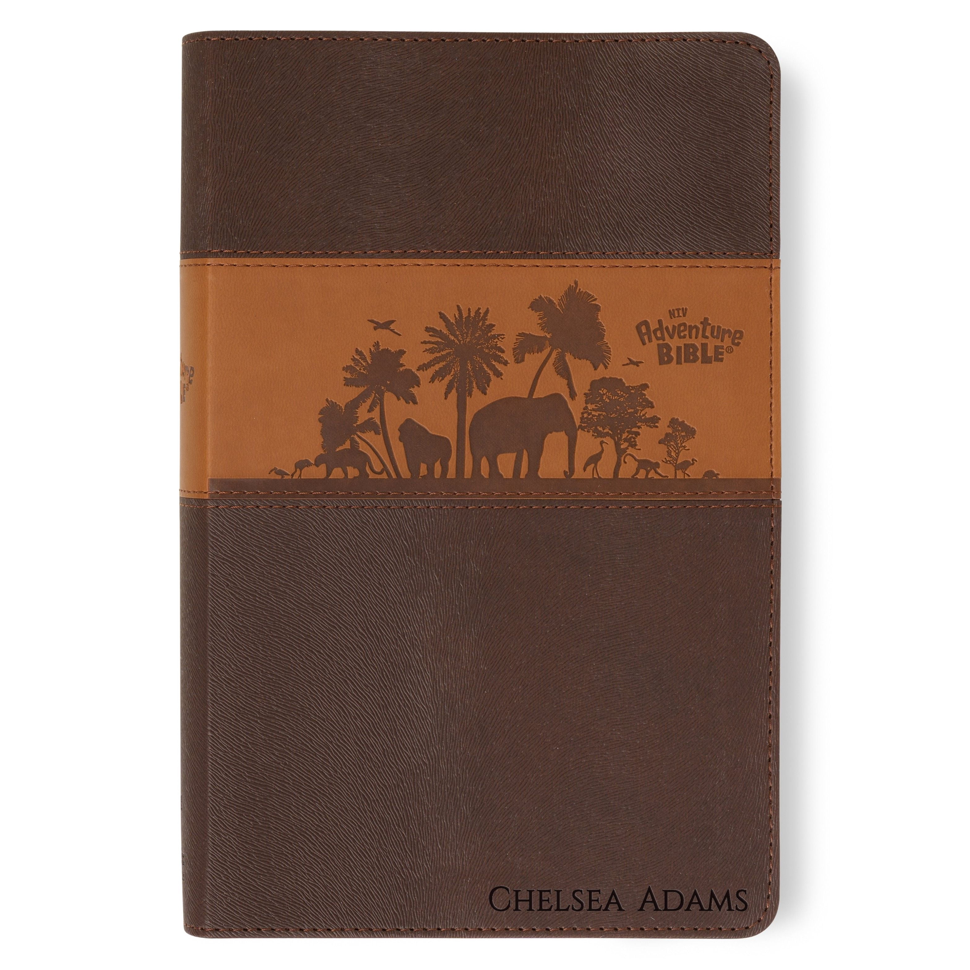 Personalized Adventure Bible for Youth, NIV Youth Bible with Name Engraved, Early Readers Custom Bible, Christian gifts, Baptism gift