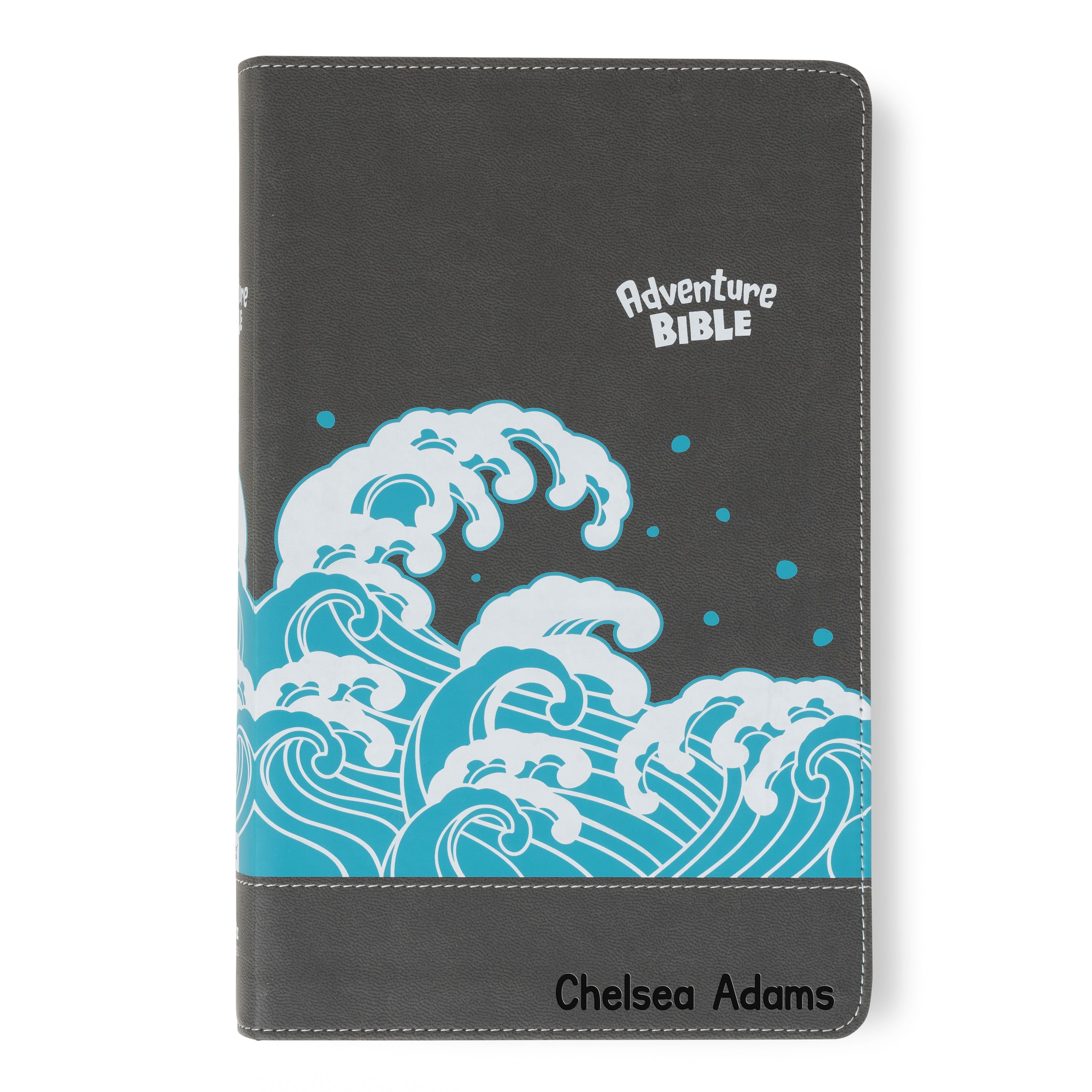 Personalized Adventure Bible for Youth, NIV Youth's Bible with Name Engraved, Early Readers Custom Bible, Christian gifts, Baptism gift