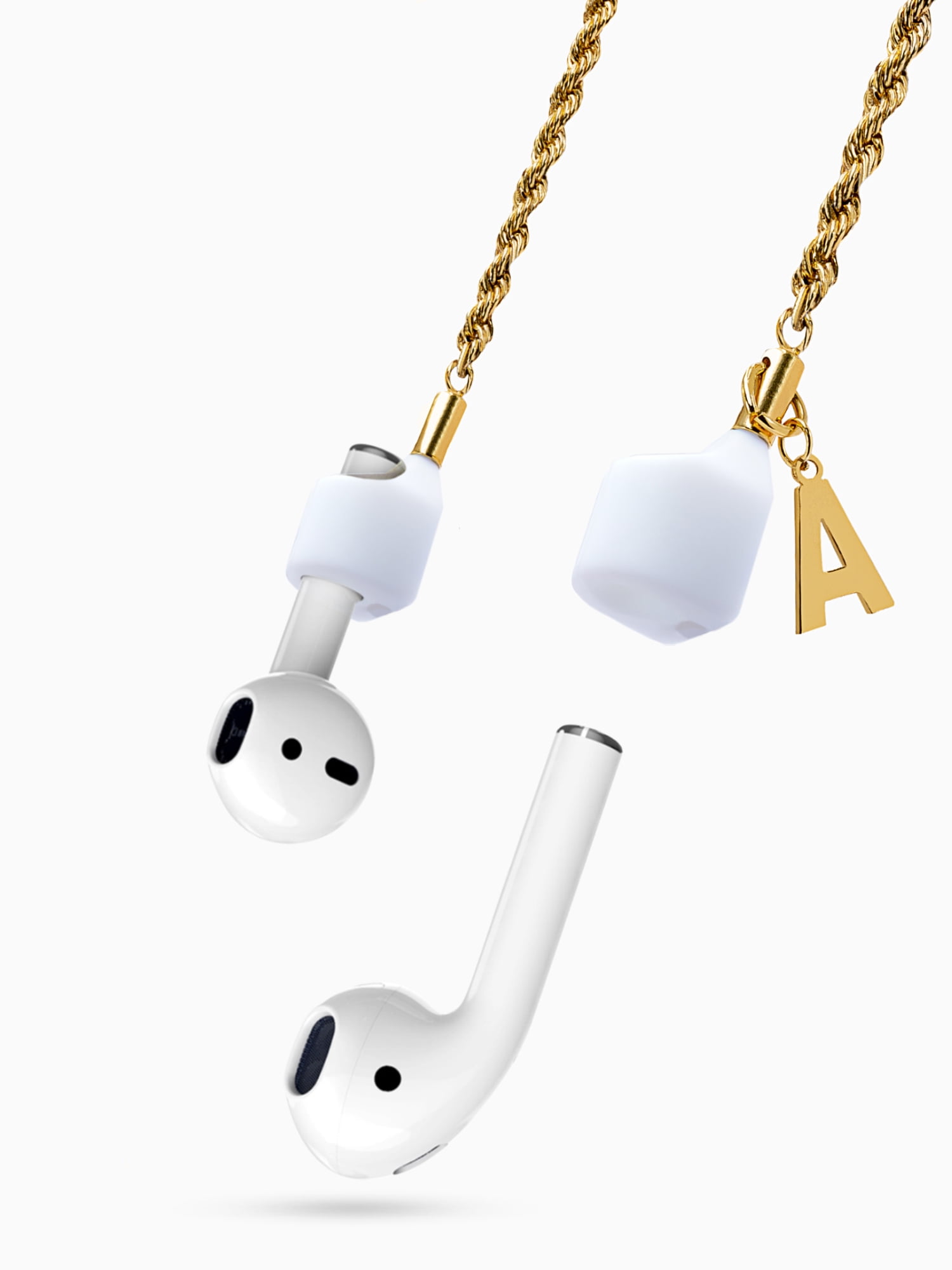 JAY AIMEE DESIGNS Personalized Air Pods Holder Necklace