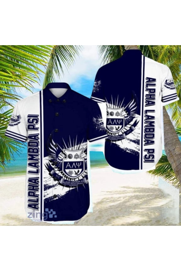 Personalized Alpha Lambda Psi Hawaiian Shirt For Men And Women