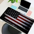 thumbnail image 1 of Personalized American Flag Mouse Mat: Non-Slip Rubber Carpet Pad for Computer, Keyboard & Gaming Accessories, 1 of 11