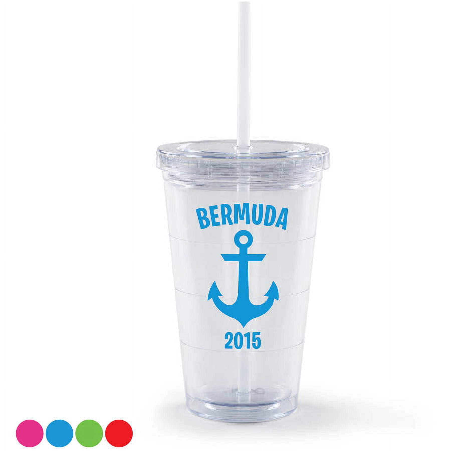 Personalized Anchor Acrylic Tumbler