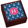 thumbnail image 1 of Personalized Anchors Away Keepsake Box, 1 of 1