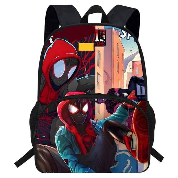Personalized Anime Style Spider School Bag with Large Storage Capacity Durable Travel Daypack for Students for Birthday Gift and School Season Essentials