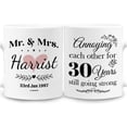 thumbnail image 1 of Personalized Annoying Each Other Coffee Mug 11oz 15oz Gift For Christmas Valentines Wedding Anniversary For Wife Husband Married Couples Hubby Wifey Boyfriend Girlfriend Custom Name Year, 1 of 7