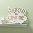thumbnail image 1 of Personalized Antique White Dream Kids Wood Plaque, 1 of 1