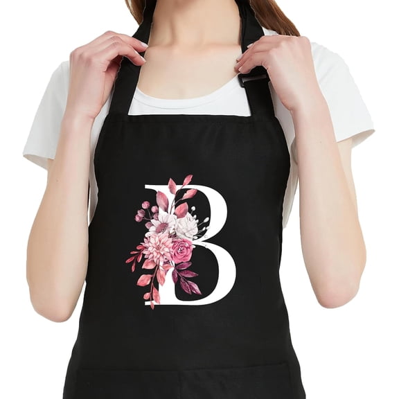 Personalized Aprons for Women with Pockets, Cute Aprons for Women Chef Baking, Cooking Gifts for Mom Birthday