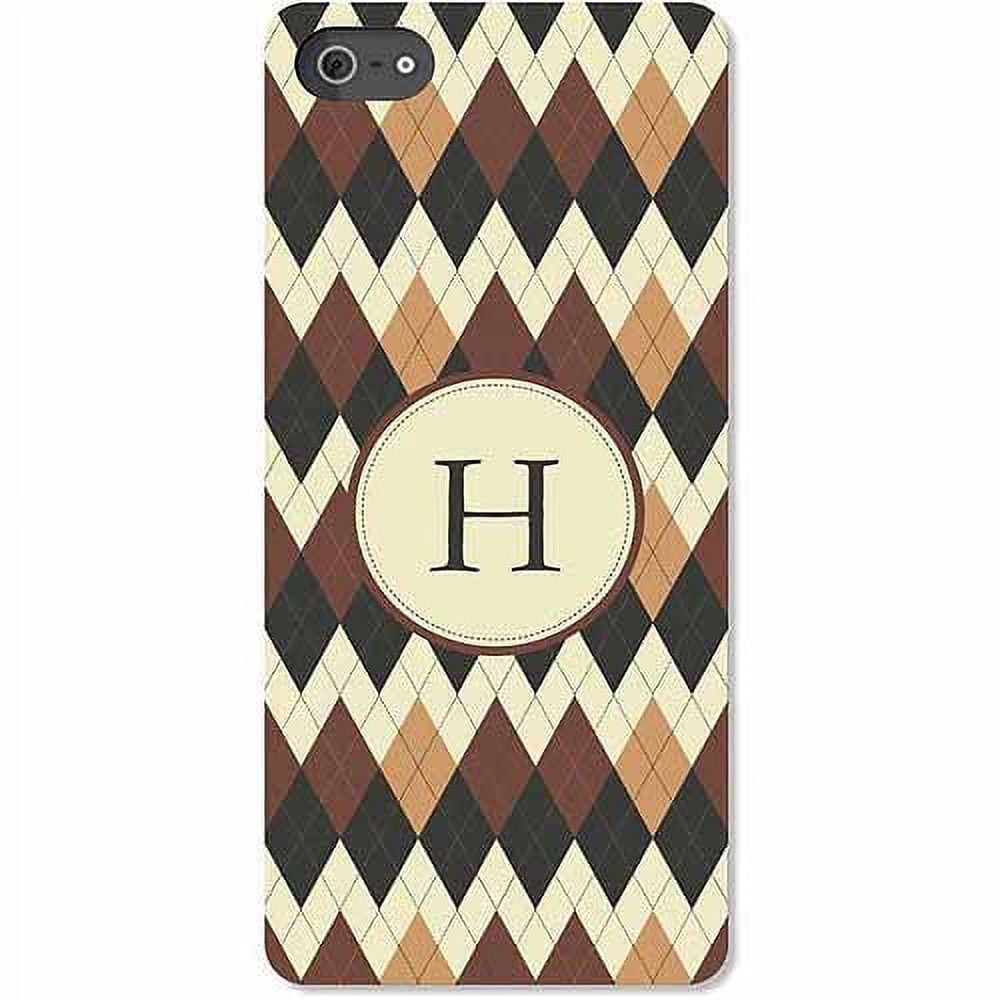 Personalized Argyle iPhone 5 Case