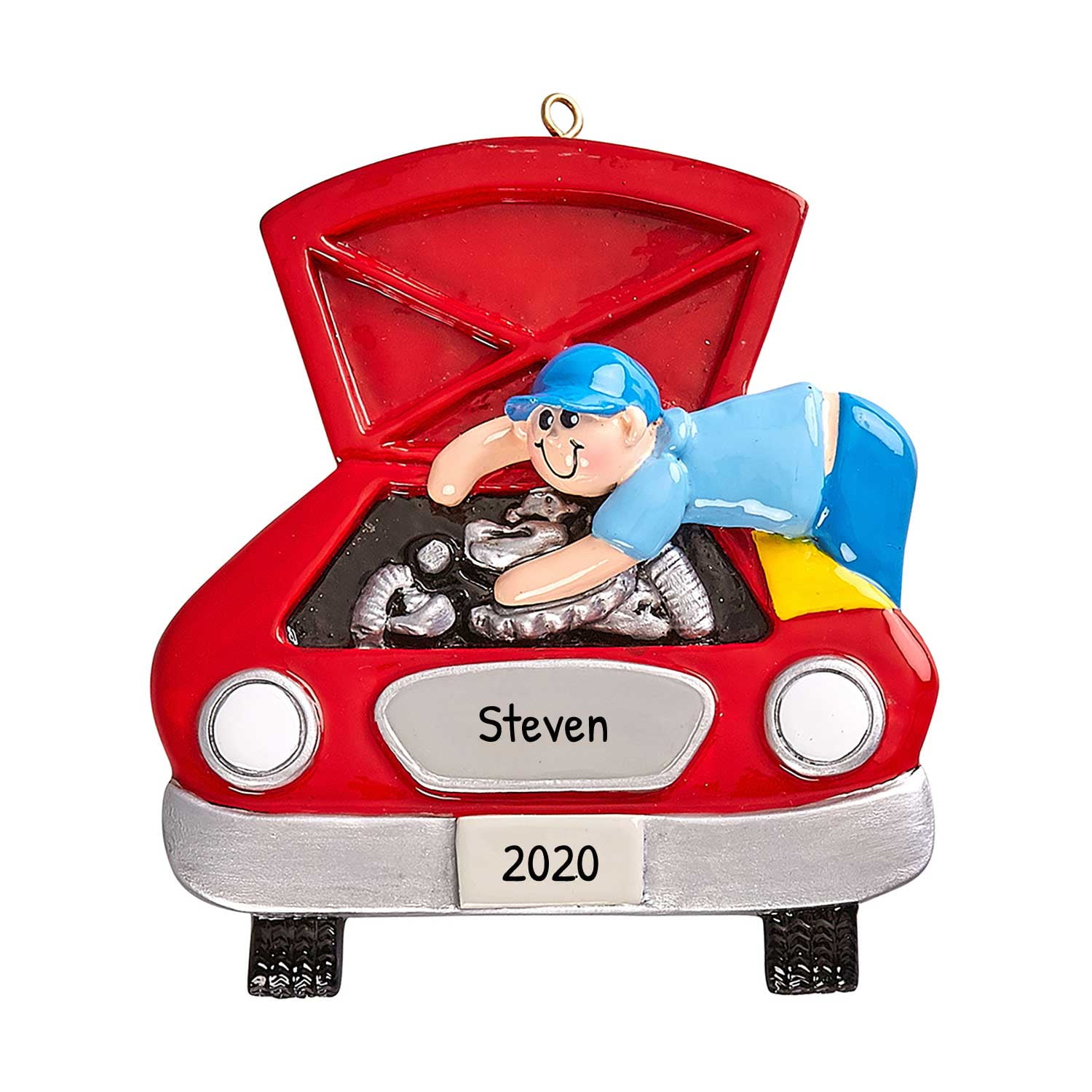 Personalized Auto Mechanic Ornaments for Christmas Tree Car Ornaments