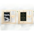 thumbnail image 1 of Personalized Baby Announcement Frame, Custom Pregnancy Reveal for Grandma, New Grandma Gift, Ultrasound Baby Photo Frame, Due Date Reveal, 1 of 5