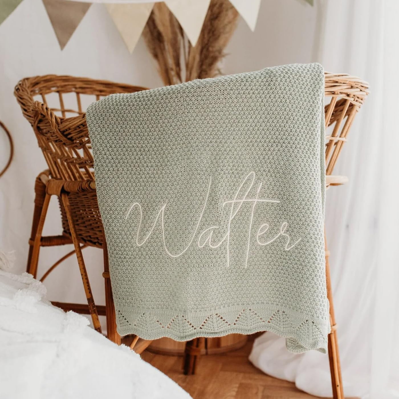 Personalized Baby Blanket Baby Blanket with Name Custom Baby Embroidered Quilts Blankets for Girls Embroidered Baby Blanket Knit Walmart