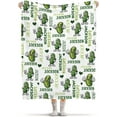 thumbnail image 1 of Personalized Baby Blanket Custom Pickles Name Blanket for Boys Girls Kids Super Soft Comfy Plush Pickles Throw Blankets Birthday Christmas Decor Couch Sofa -40"x50" Inches, 1 of 1