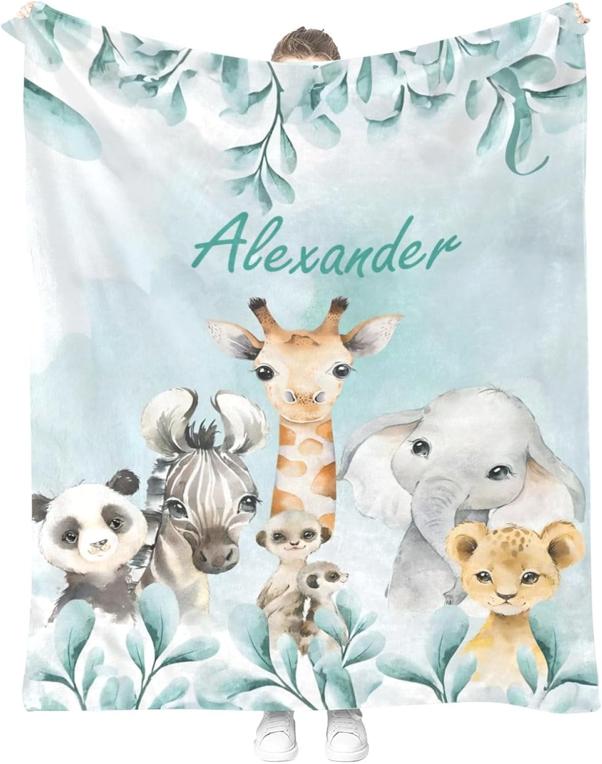 Personalized Name Blankets For Kids, Custom Baby Blanket...